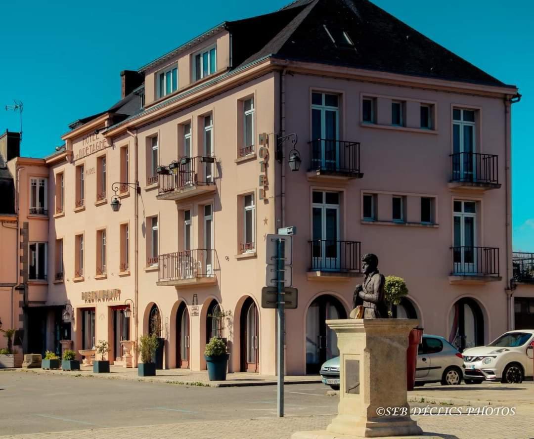 Hotel De Bretagne Dol Centre Ville - Hotel Et Restaurant Dol-de-Bretagne Exterior foto