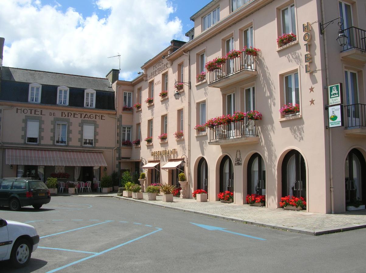 Hotel De Bretagne Dol Centre Ville - Hotel Et Restaurant Dol-de-Bretagne Exterior foto