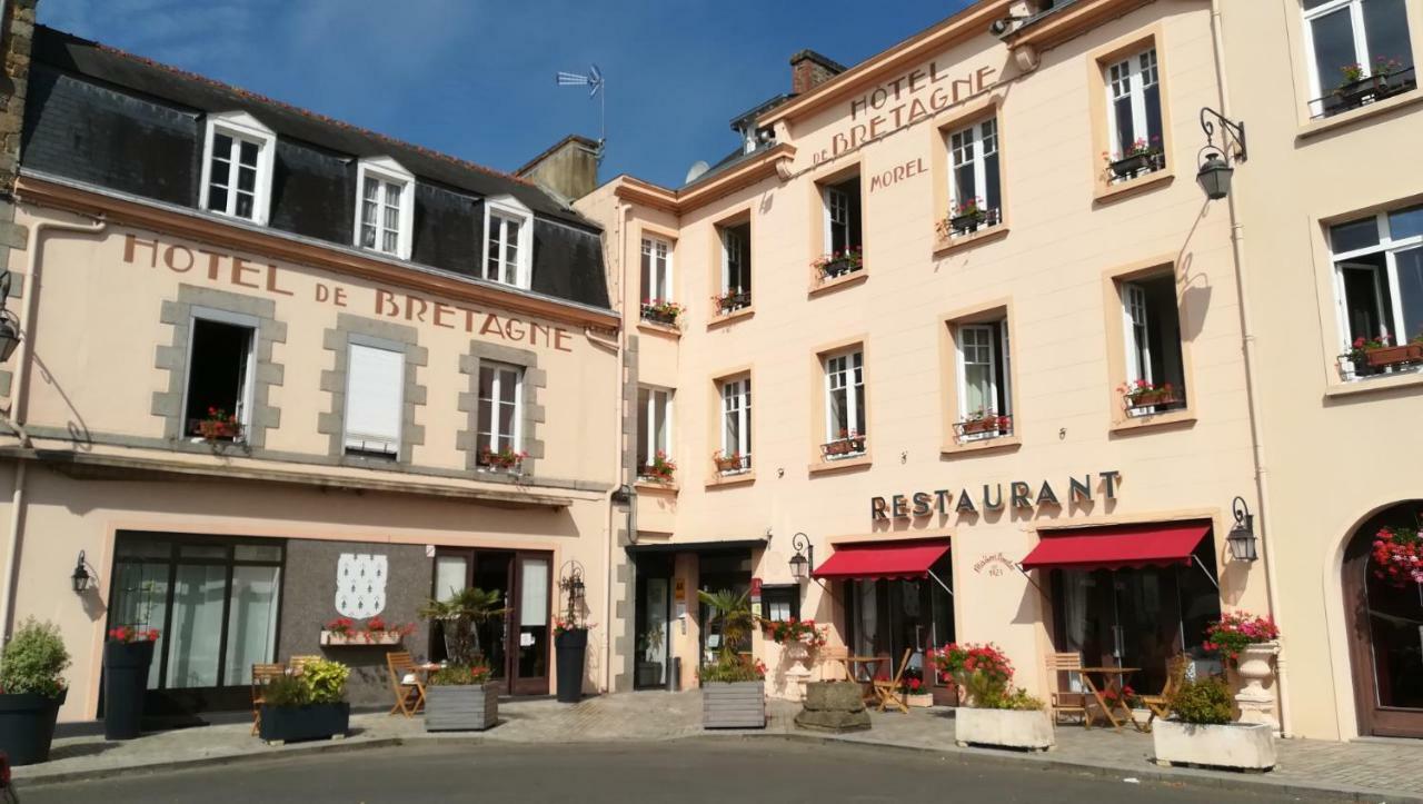 Hotel De Bretagne Dol Centre Ville - Hotel Et Restaurant Dol-de-Bretagne Exterior foto